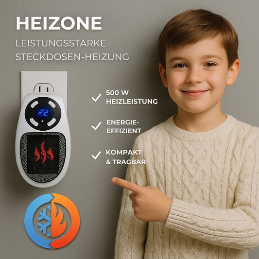 HEIZONE - Die Revolution der Steckdosen-Heizung