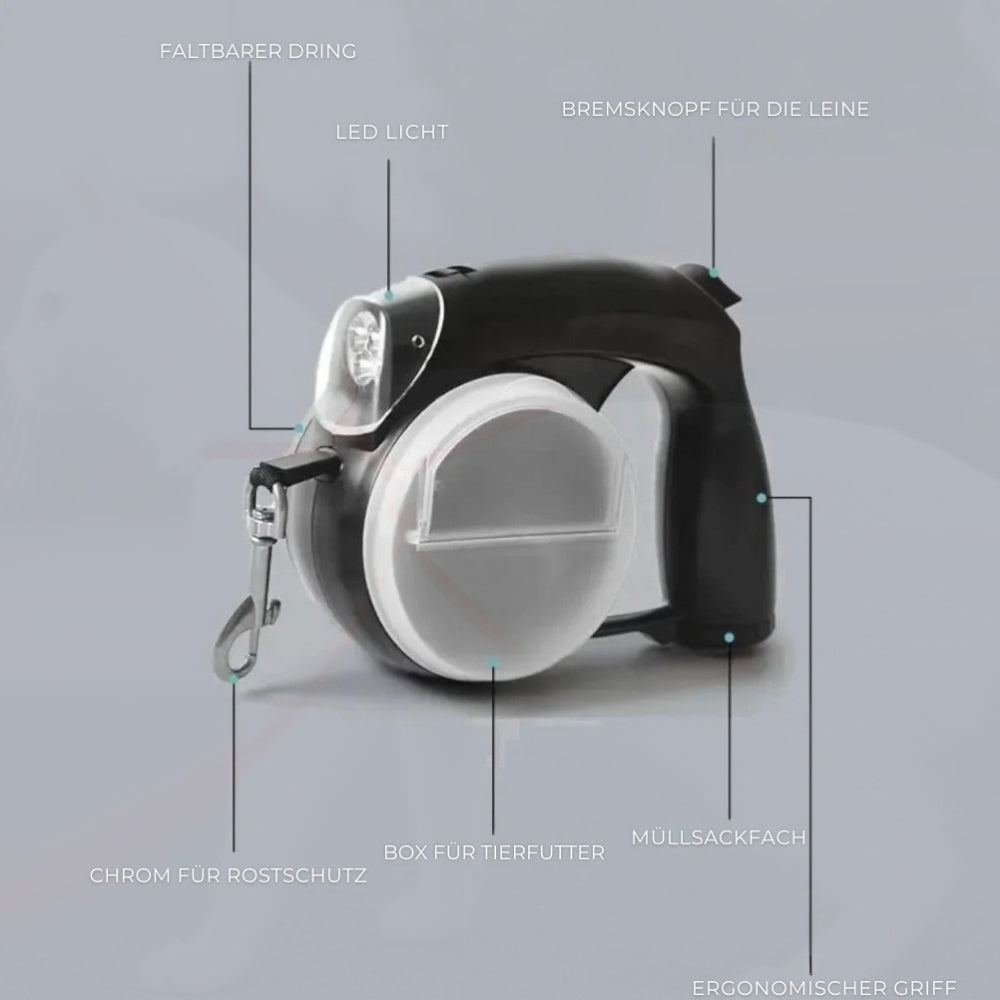 SAFEWALK - 5-in-1 Hundeleine