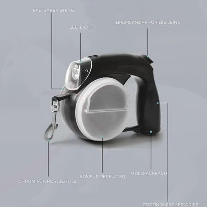 SAFEWALK - 5-in-1 Hundeleine