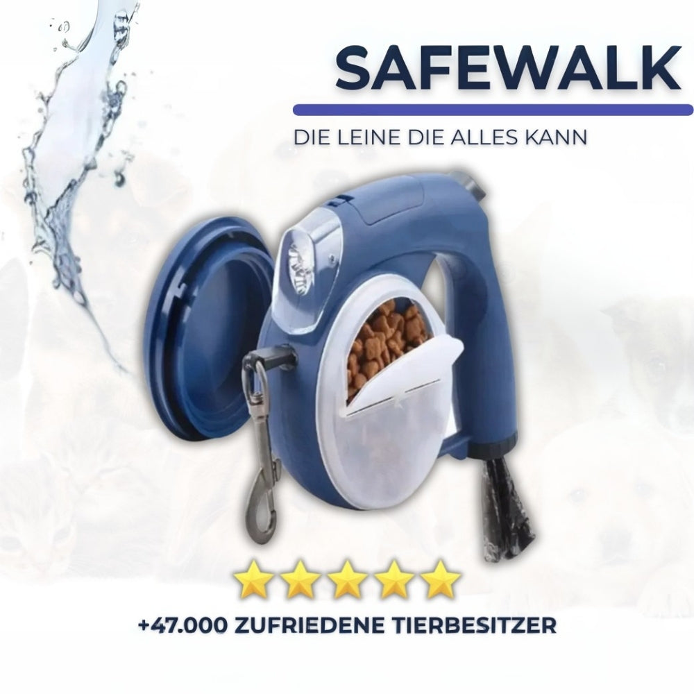 SAFEWALK - 5-in-1 Hundeleine