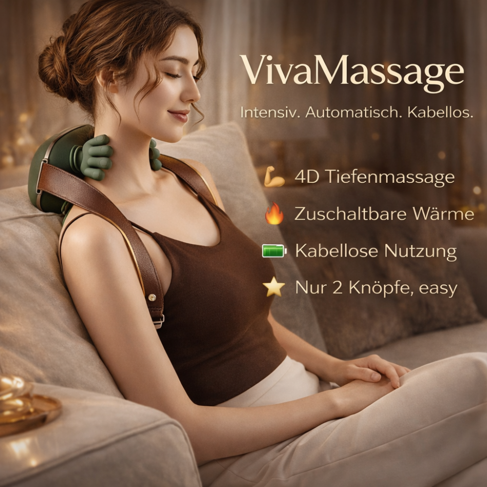 VivaMassage - Kraftvolle 4D-Tiefenmassage