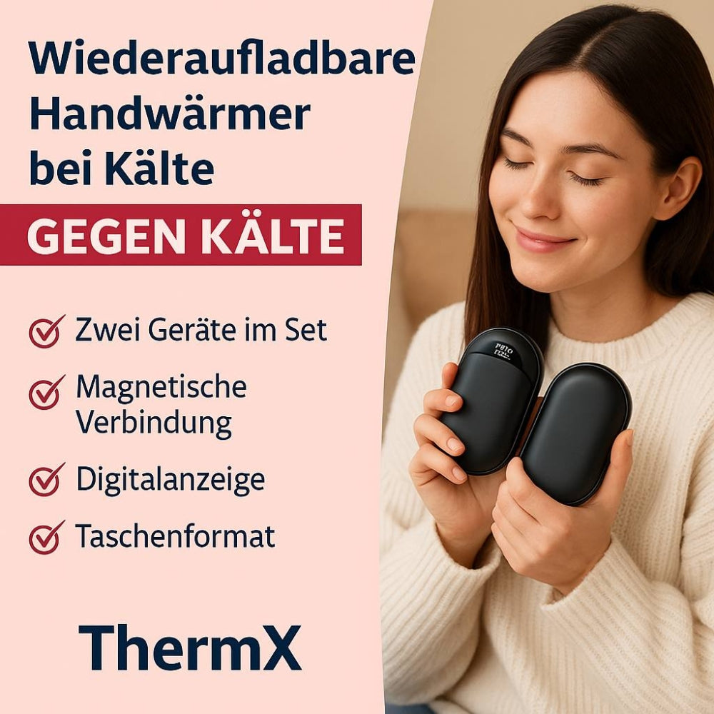 THERMX - Der smarte Handwärmer