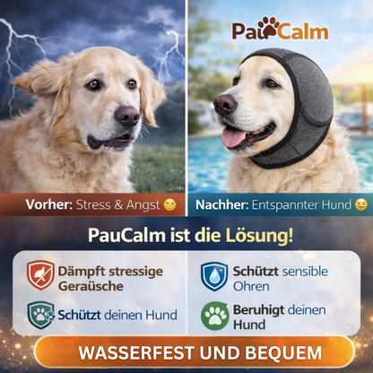 PauCalm - Der smarte Ohrenschutz für sensible Hunde